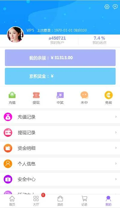 通亚CP源码-大富5.0系统全新改版升级