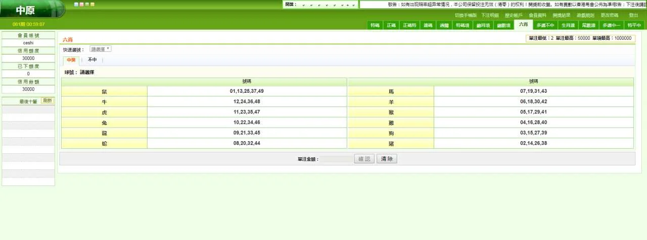 中原六和PHP正版-信用盘口生肖已修复
