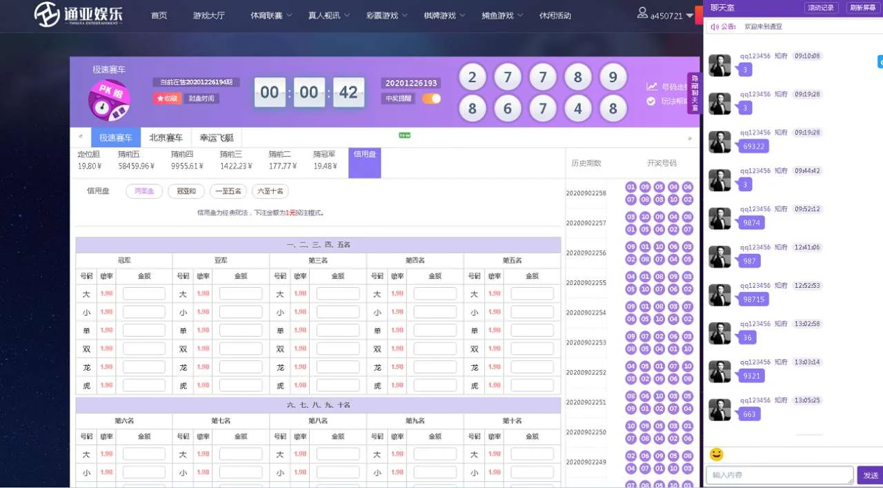 通亚CP源码-大富5.0系统全新改版升级